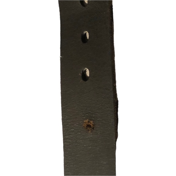 TIMBERLAND Black Leather Belt - Picture 6 of 6